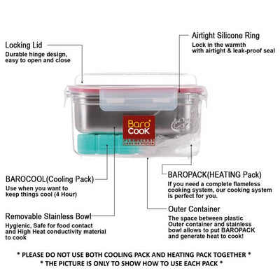 BAROCOOK Flameless cooking system