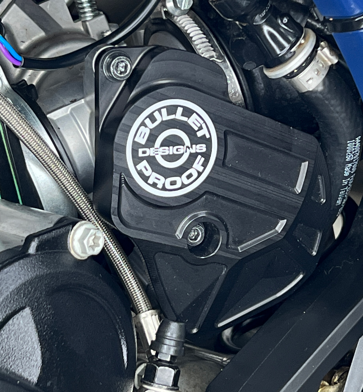 BULLET PROOF DESIGNS THROTTLE BODY GUARD KTM/HUSQVARNA/GASGAS