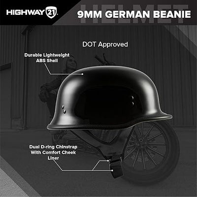 HIGHWAY 21 9-Millimeter German Beanie Helmet