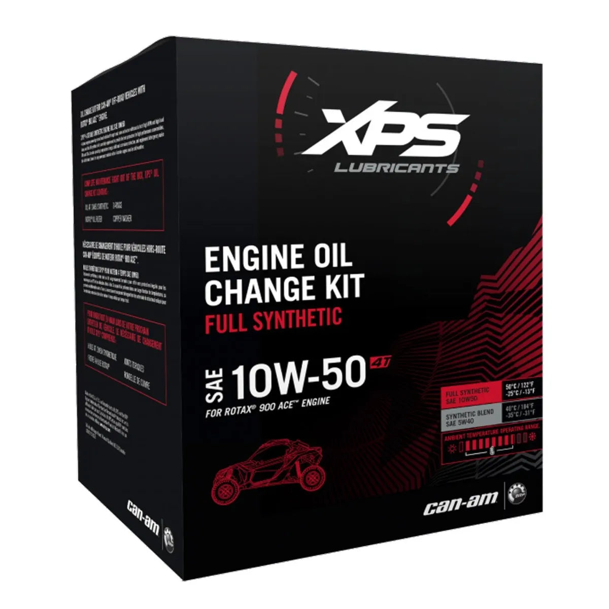 CAN-AM SYNTHETIC OIL CHANGE KIT 10W50 900 CC