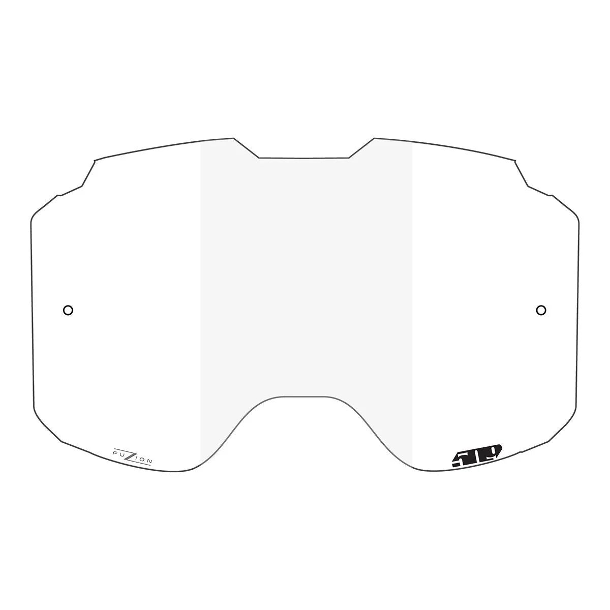 509 Sinister MX6 Fuzion Flow Lens-CLEAR