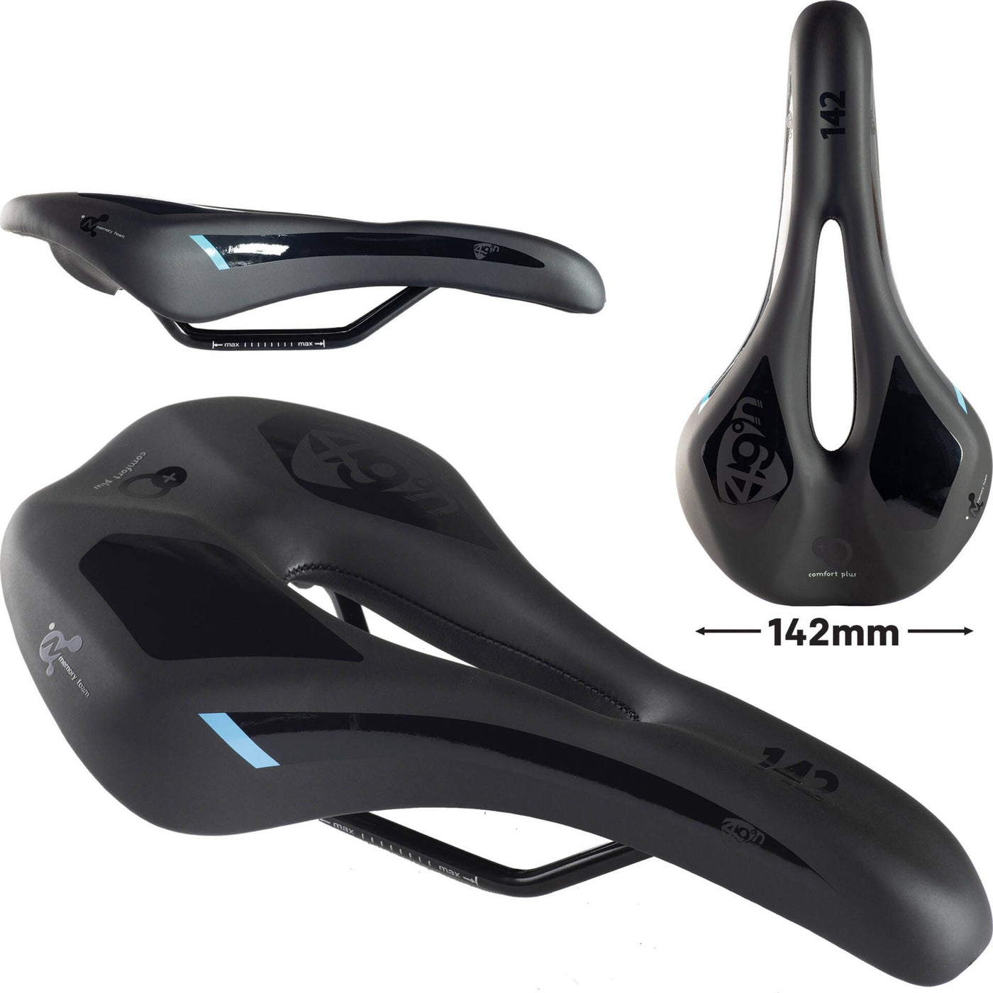 ERGO FORMFIT 142 MEMORY FOAM SADDLE