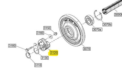 BUSH PUSHER G5 Billet Upper Idler Retainer (Suspension Support)