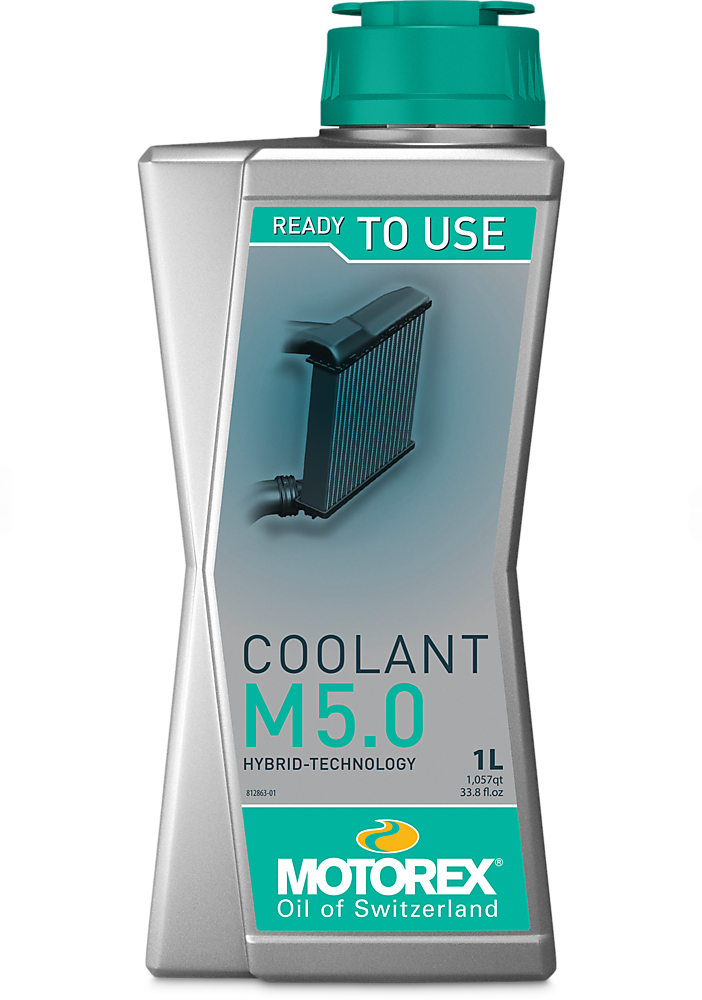 MOTOREX COOLANT M5.0 PRE-MIXED 1L