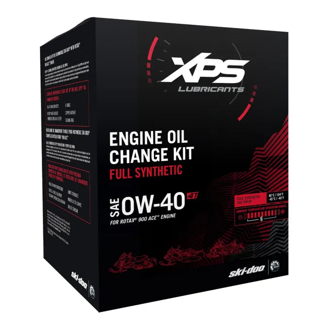 XPS 4T 0W-40 SYNTHETIC OIL CHANGE KIT FOR ROTAX 900 ACE ENGINE