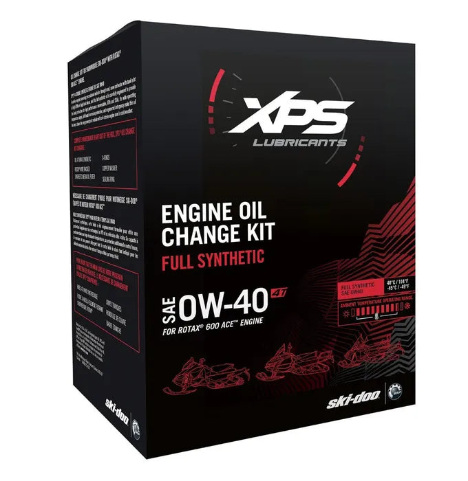 XPS 4T 0W-40 SYNTHETIC OIL CHANGE KIT FOR ROTAX 1200 4-TEC ENGIN
